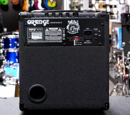 Store Special Product - Orange Amplifiers - Crush Bass 25 - 25W Bass Guitar Combo - Black